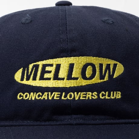 MELLOW CONCAVE LOVERS CLUB FLATVISER COTTON 6PANEL CAP