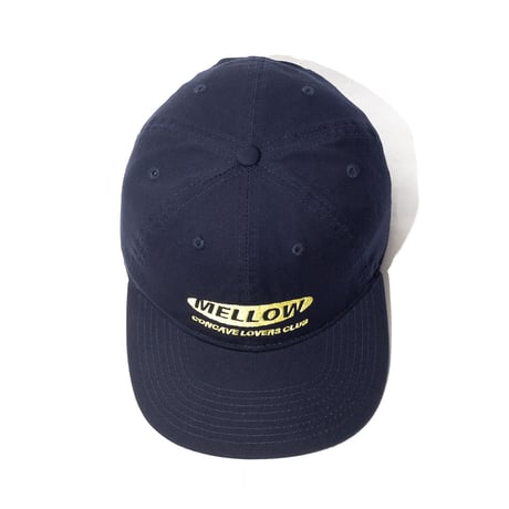 MELLOW CONCAVE LOVERS CLUB FLATVISER COTTON 6PANEL CAP