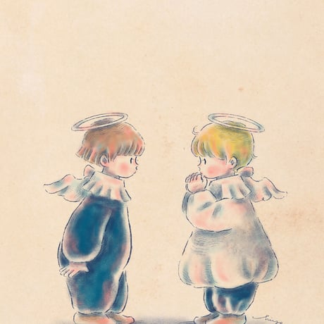 【複製画ポスター/Poster】" 天使シリーズ"