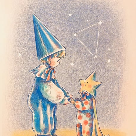 【原画/Original painting】『夢を叶えにいこう』