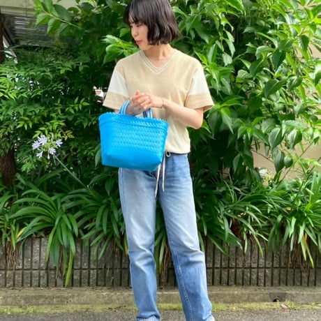 【9月28日(月)〜10月2日(金)発送】 Mekearibag No.9 (Size: S) _Earth Blue