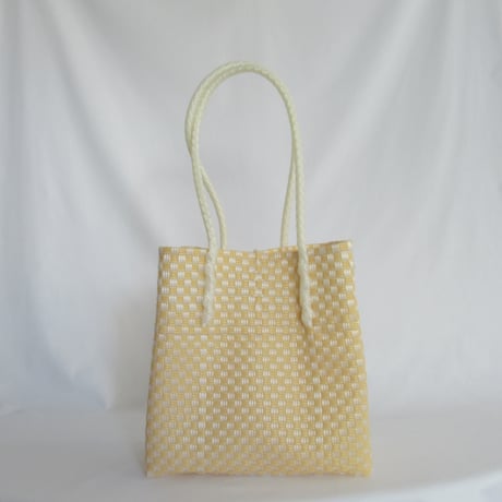 【8月24日(月)〜8月28日(金)発送】 Gummy Bag No.21 (Size: M) ' gingham ' _Custard Fizz