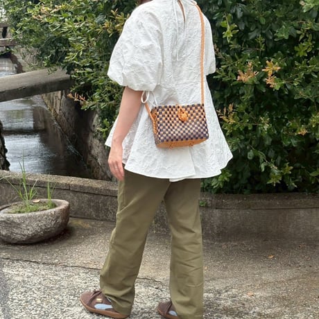 【7月27日(月)〜7月31日(金)発送】 Hello Bag No.11 ' gingham '_Blueberry Pie
