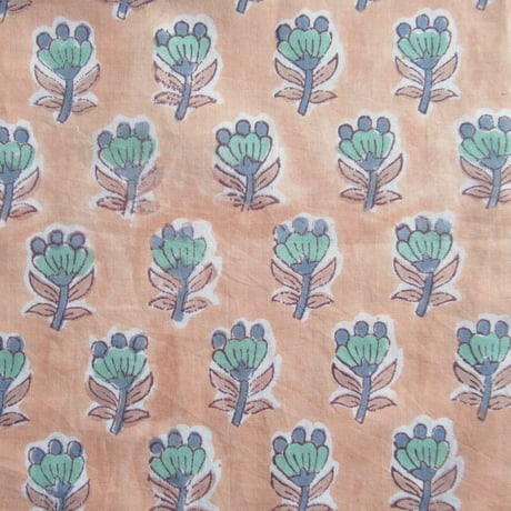 【7月6日(月)〜7月10日(金)発送】 Indian Cotton Handkerchief [K] - SAND82