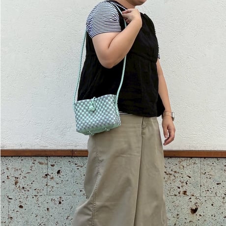 【7月21日(火)〜7月24日(金)発送】 Hello Bag No.21 ' gingham '_Orchid Dew
