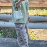 【9月7日(月)〜9月11日(金)発送】 BÉBÉ BAG No.3 ' gingham ' _Sugar