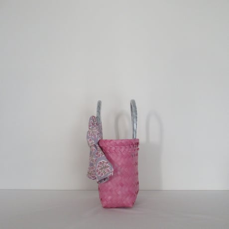 【10月13日(火)〜10月16日(金)発送】 Bag×Handkerchief［B］Mekearibag (Size : XS) _ Pink Mirage