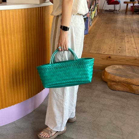 【7月27日(月)〜7月31日(金)発送】 Mekearibag BOUQUET No.19 _Emerald Green
