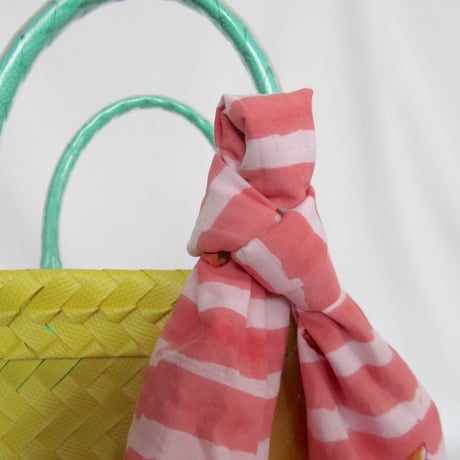 【7月13日(月)〜7月17日(金)発送】 Bag×Handkerchief［A］Mekearibag (Size : XS) _ Tropical