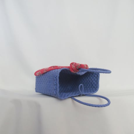 【8月10日(月)〜順次発送】 Bag×Handkerchief［F］Gummybag (Size : S) _Queen's Blue