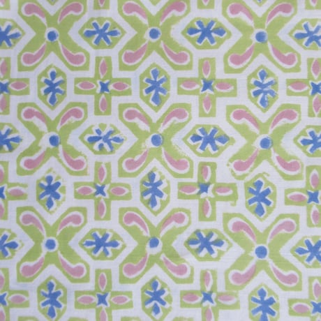 【7月27日(月)〜7月31日(金)発送】  Indian Cotton Handkerchief [C] - WH44