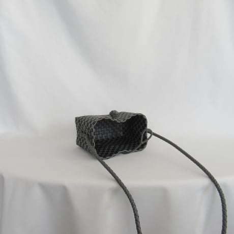 【7月27日(月)〜7月31日(金)発送】 Hello Bag No.9 ' gingham '_Chacoal Clay