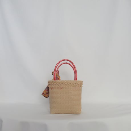 【8月10日(月)〜順次発送】 Bag×Handkerchief［A］Mekearibag (Size : XS) _Jam Biscuit