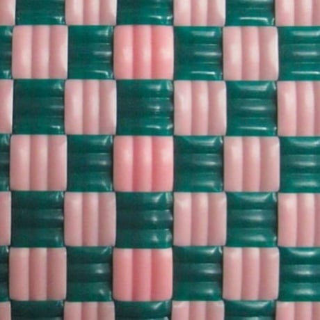 【7月21日(火)〜7月24日(金)発送】 BOSTON BAG No.24  'gingham' _ Guava