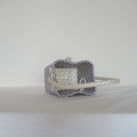【10月13日(火)〜10月16日(金)発送】 BÉBÉ BAG No.16 ' gingham ' _ Milky Purple Fizz