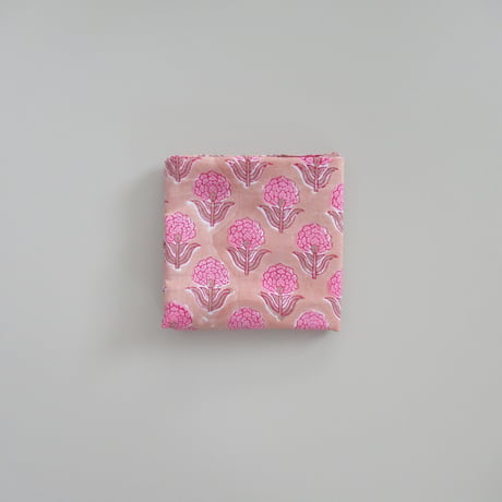 ★【9月7日(月)〜9月11日(金)発送】  Indian Cotton Handkerchief [W] - SAND80