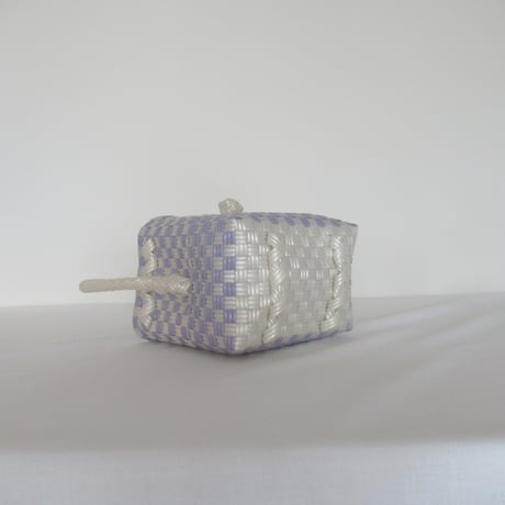 【10月13日(火)〜10月16日(金)発送】 BÉBÉ BAG No.16 ' gingham ' _ Milky Purple Fizz