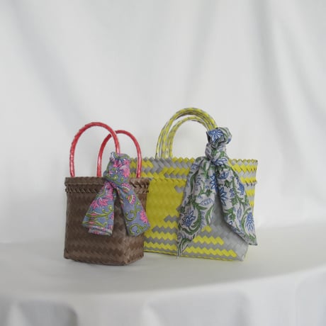 【7月13日(月)〜7月17日(金)発送】 Bag×Handkerchief［C］Mekearibag (Size : XS) _ Teddy