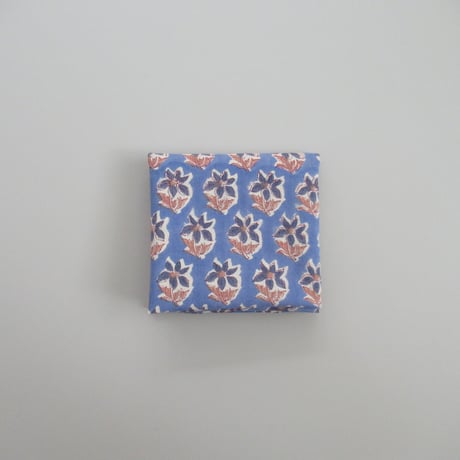 【8月3日(月)〜8月7日(金)発送】 Indian Cotton Handkerchief [ｋ] - DB53
