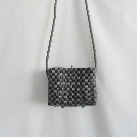 【7月27日(月)〜7月31日(金)発送】 Hello Bag No.9 ' gingham '_Chacoal Clay