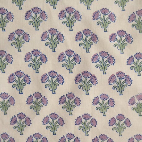 【7月13日(月)〜7月17日(金)発送】 Indian Cotton Handkerchief [F] - SAND88