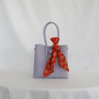 【7月27日(月)〜7月31日(金)発送】 Bag×Handkerchief［G］Gummy bag (Size : S) _ Milky Purple