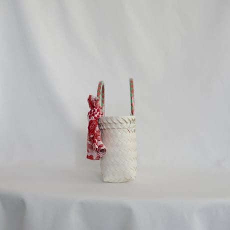 【7月27日(月)〜7月31日(金)発送】 Bag×Handkerchief［A］Mekearibag (Size : XS) _Joyful