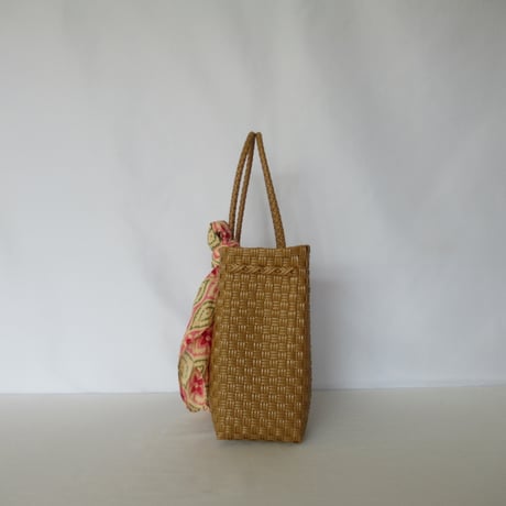 【10月26日(月)〜10月30日(金)発送】 Bag×Handkerchief［D］Gummy bag (Size : S) _Roasted Almond