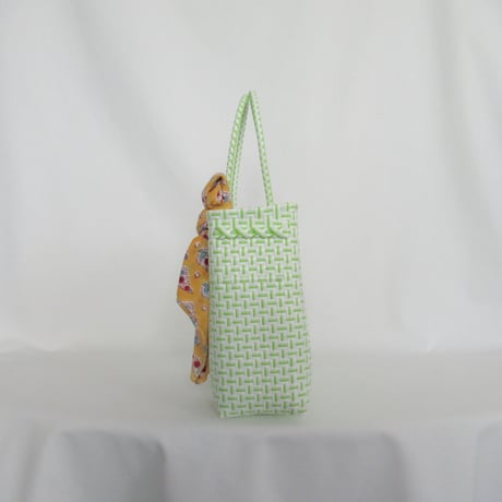 【7月13日(月)〜7月17日(金)発送】 Bag×Handkerchief［F］Gummy bag (Size : S) _ Pandan Coconut (soft)