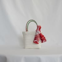 【7月27日(月)〜7月31日(金)発送】 Bag×Handkerchief［A］Mekearibag (Size : XS) _Joyful