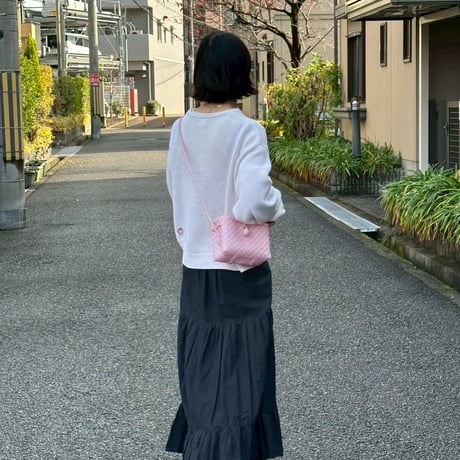 【10月19日(月)〜10月23日(金)発送】 Hello Bag  No.1 _Pink Pearl