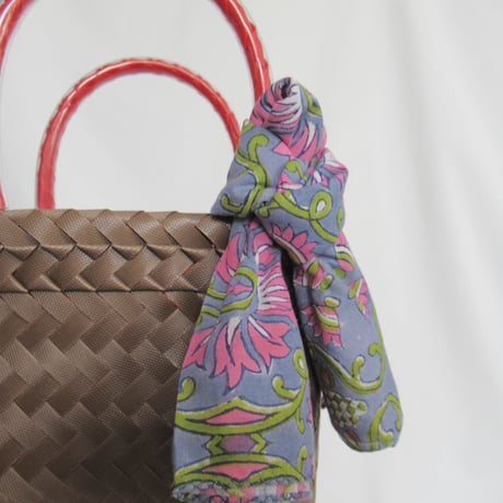 【7月13日(月)〜7月17日(金)発送】 Bag×Handkerchief［C］Mekearibag (Size : XS) _ Teddy