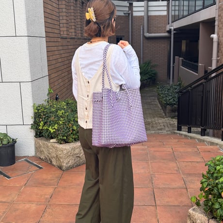【10月19日(月)〜10月23日(金)発送】 Gummy Bag No.15 (Size: M) _Echalote Purple (soft)