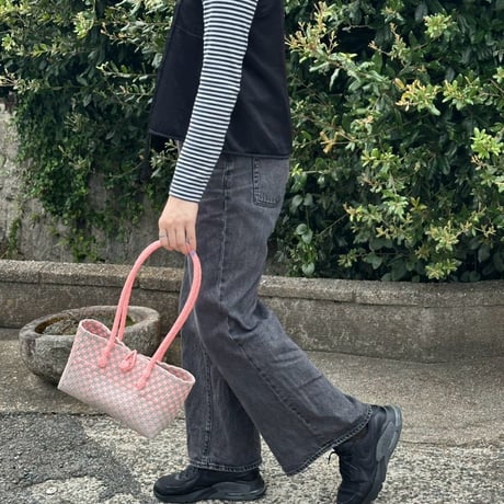 【9月24日(木)〜9月25日(金)発送】 Panini No.12 'gingham' _Cotton Candy