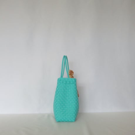 【10月19日(月)〜10月23日(金)発送】  Bag×Handkerchief［E］Gummy bag (Size : S) _ Teal