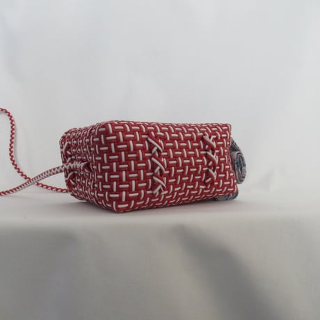 【8月10日(月)〜順次発送】 Bag×Handkerchief［I］Hello bag _ Dark Cherry