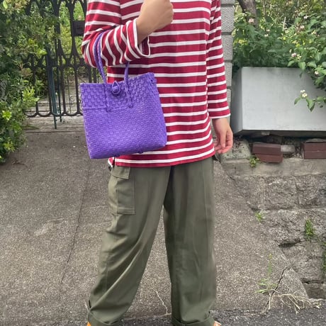 【10月26日(月)〜10月30日(金)発送】 Gummy Bag No.3 (Size: S) _Asagao Purple