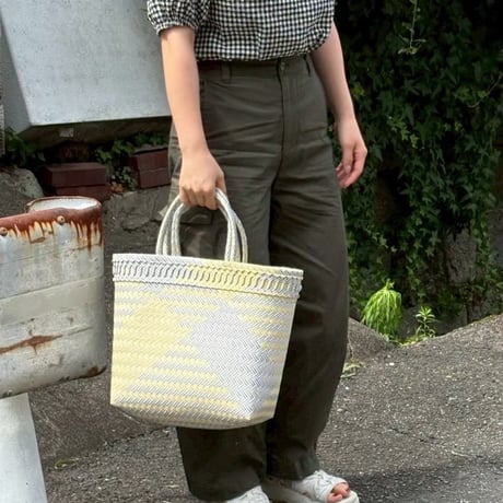 【8月31日(月)〜順次発送】 Mekearibag No.27 (Size: M) _Yasashii Purple × Butter