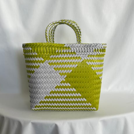 【8月10日(月)〜順次発送】 Mekearibag No.37 (Size: L) _Lime × Gomashio