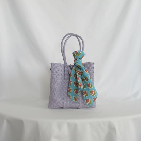 【9月24日(木)〜9月25日(金)発送】 Bag×Handkerchief［E］Gummy bag (Size : S) _ Milky Purple