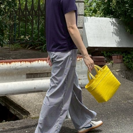 【8月10日(月)〜順次発送】 Mekearibag No.7 (Size: S) _Mango Yellow