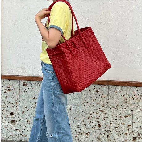 【10月5日(月)〜10月9日(金)発送】  Gummy Bag No.20 (Size: L) _Cherry Red