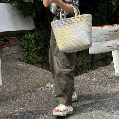 【8月31日(月)〜順次発送】 Mekearibag No.27 (Size: M) _Yasashii Purple × Butter