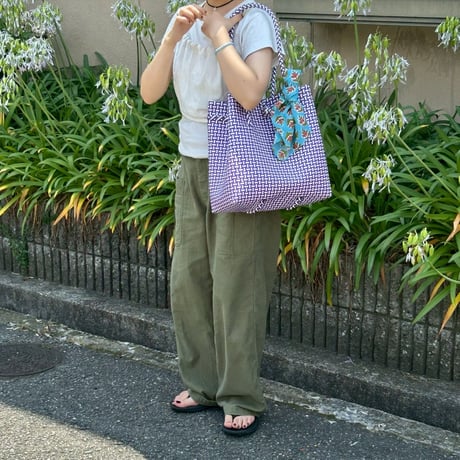 【7月27日(月)〜7月31日(金)発送】  Indian Cotton Handkerchief [B] - BLUE6