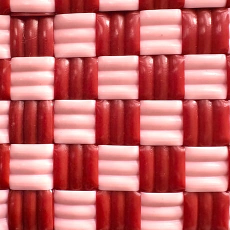 【7月21日(火)〜7月24日(金)発送】 BOSTON BAG No.15  'gingham' _ Poppy