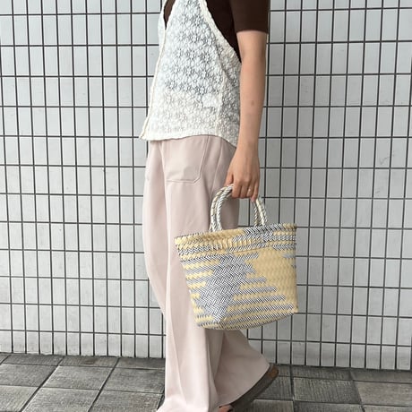 【8月31日(月)〜順次発送】 Mekearibag No.16 (Size: S) _Milk Tea × Gomashio