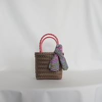 【7月13日(月)〜7月17日(金)発送】 Bag×Handkerchief［C］Mekearibag (Size : XS) _ Teddy