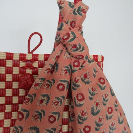 【9月28日(月)〜10月2日(金)発送】 Bag×Handkerchief［H］Panini 'gingham'_Apple Pie