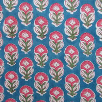 【11月2日(月)〜11月6日(金)発送】 Indian Cotton Handkerchief ［G] - BLUE71