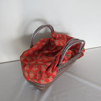 【10月13日(火)〜10月16日(金)発送】 Bag×Handkerchief［I］Mekearibag BOUQUET _ Mocha Brown